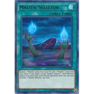 Thẻ bài Yugioh - TCG - Malefic Selector / DUOV-EN045'