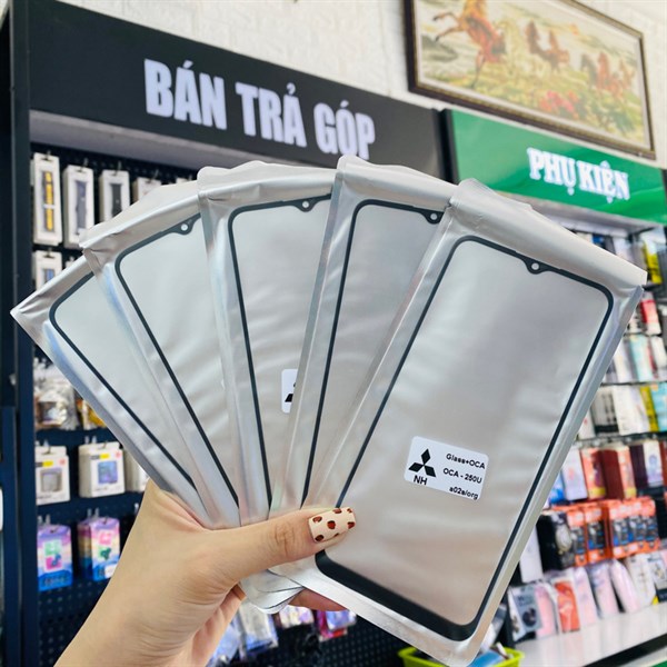 Kính ép OCA Samsung A02s A03s
