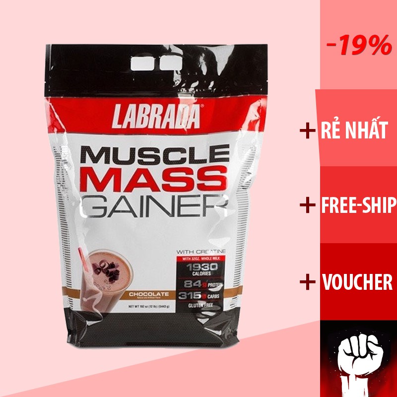 Mass Gainer | Labrada Muscle Mass Gainer | Sữa Whey Tăng Cân Tăng Cơ 5.4kg ...