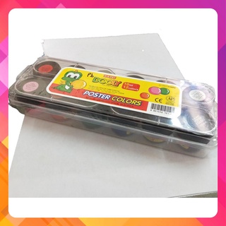 Màu nước Dooly Poster 10ml x 12 màu