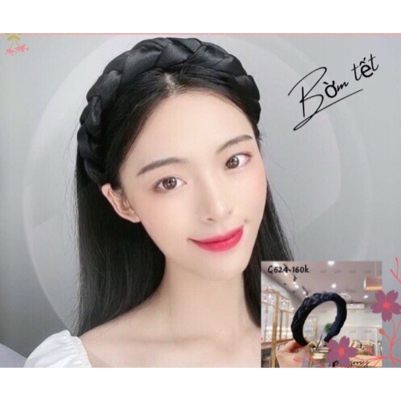 Bờm tết lụa / Băng Đô Lụa, phụ kiện tóc nữ giúp chị em tự tin, xinh đẹp - Hari Korea Accessories
