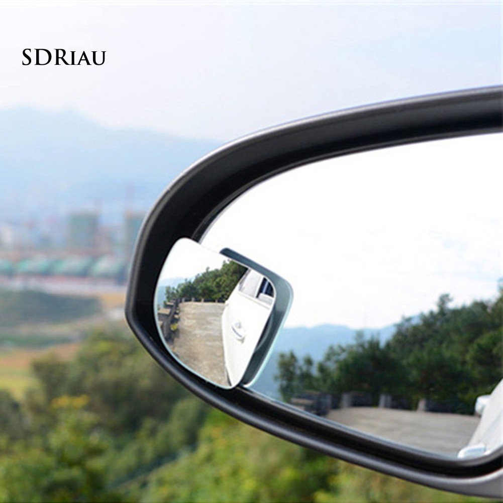Bộ 2 gương dán góc kính chiếu hậu góc rộng điều chỉnh chống điểm mù cho xe hơi tiện lợi