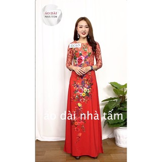 [Mã FAMAYWA giảm 10K đơn 50K] ÁO DÀI 3D/ ÁO DÀI ĐẸP NHÀ TẤM -MÃ D265