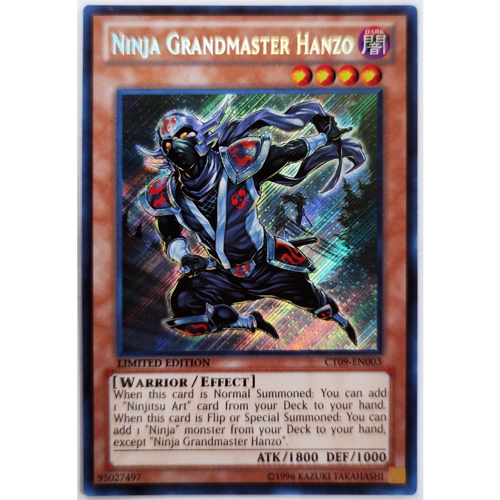 Ninja Grandmaster Hanzo |EN| Secret Rare / Super Rare