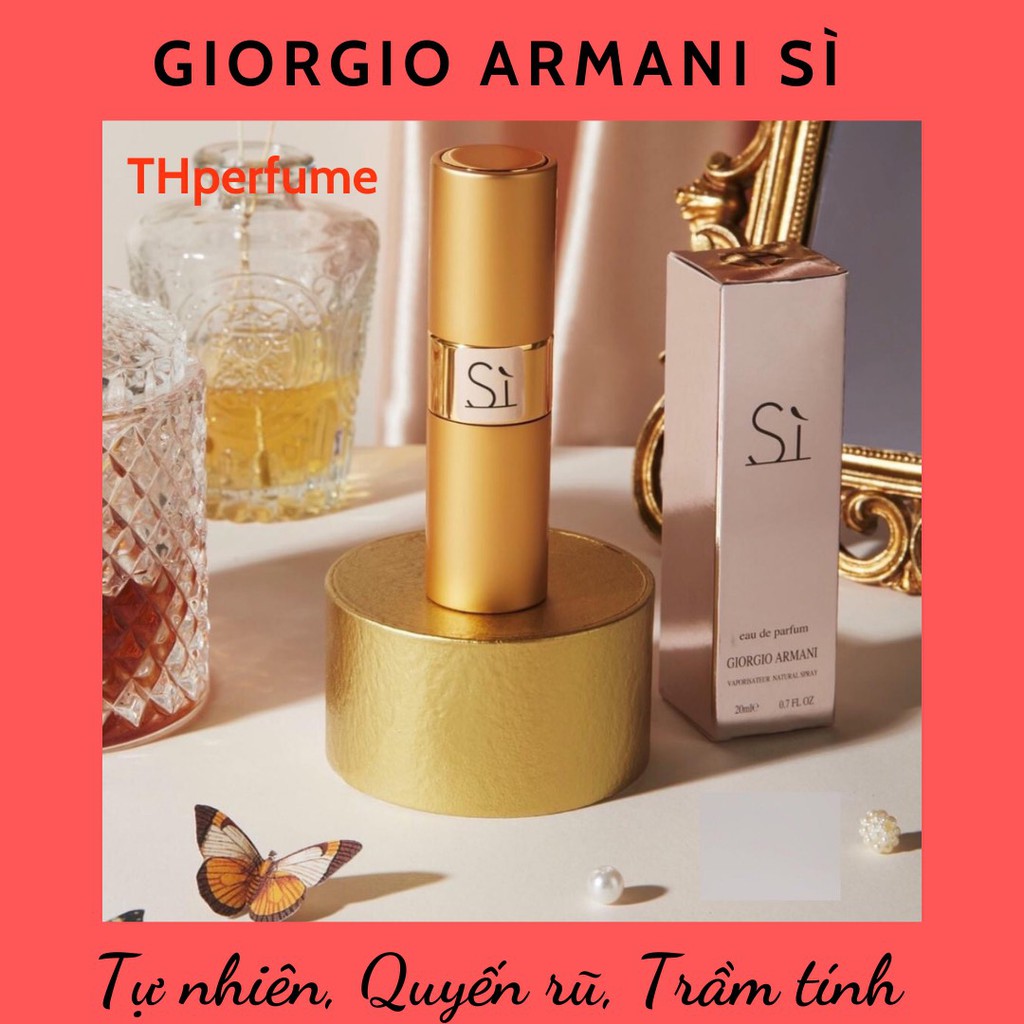 Nước Hoa Mini  Nữ 20ml GIORGIO ARMANI SÌ