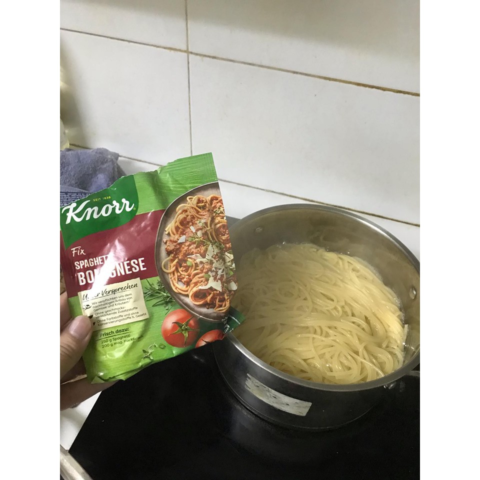 Gia Vị Sốt Mì Ý Knorr Fix Spaghetti Bolognese 38g (Bao bì mới)