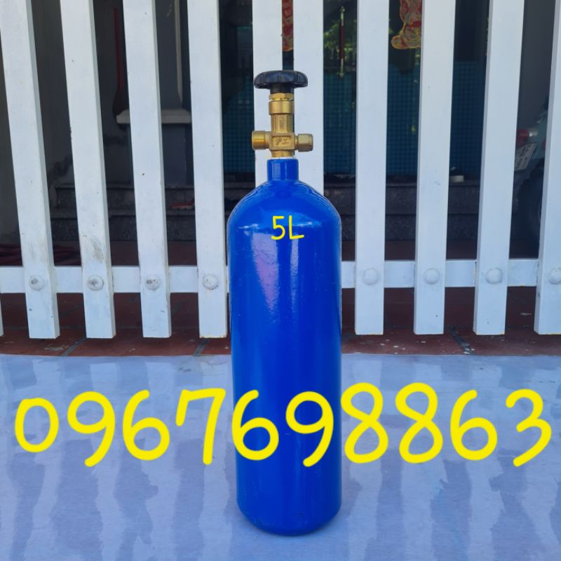 Bình Khí Co2 Hàn Mig 5Lít Đã Nạp Khí