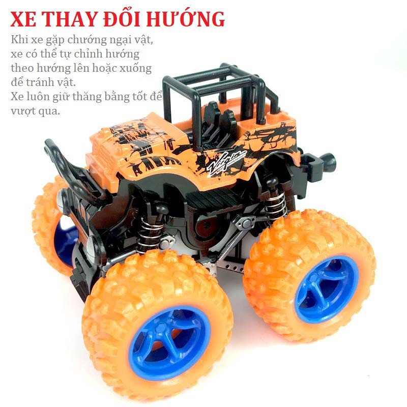 Đồ Chơi Xe Trớn Địa Hình Monster Jam