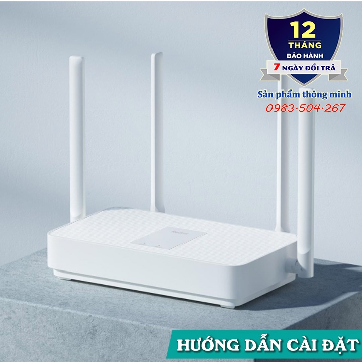 Bộ phát Wifi Router Xiaomi Redmi AX1800 - AX3000 hỗ trợ - Wifi 6 - Mesh - 128 thiết bị