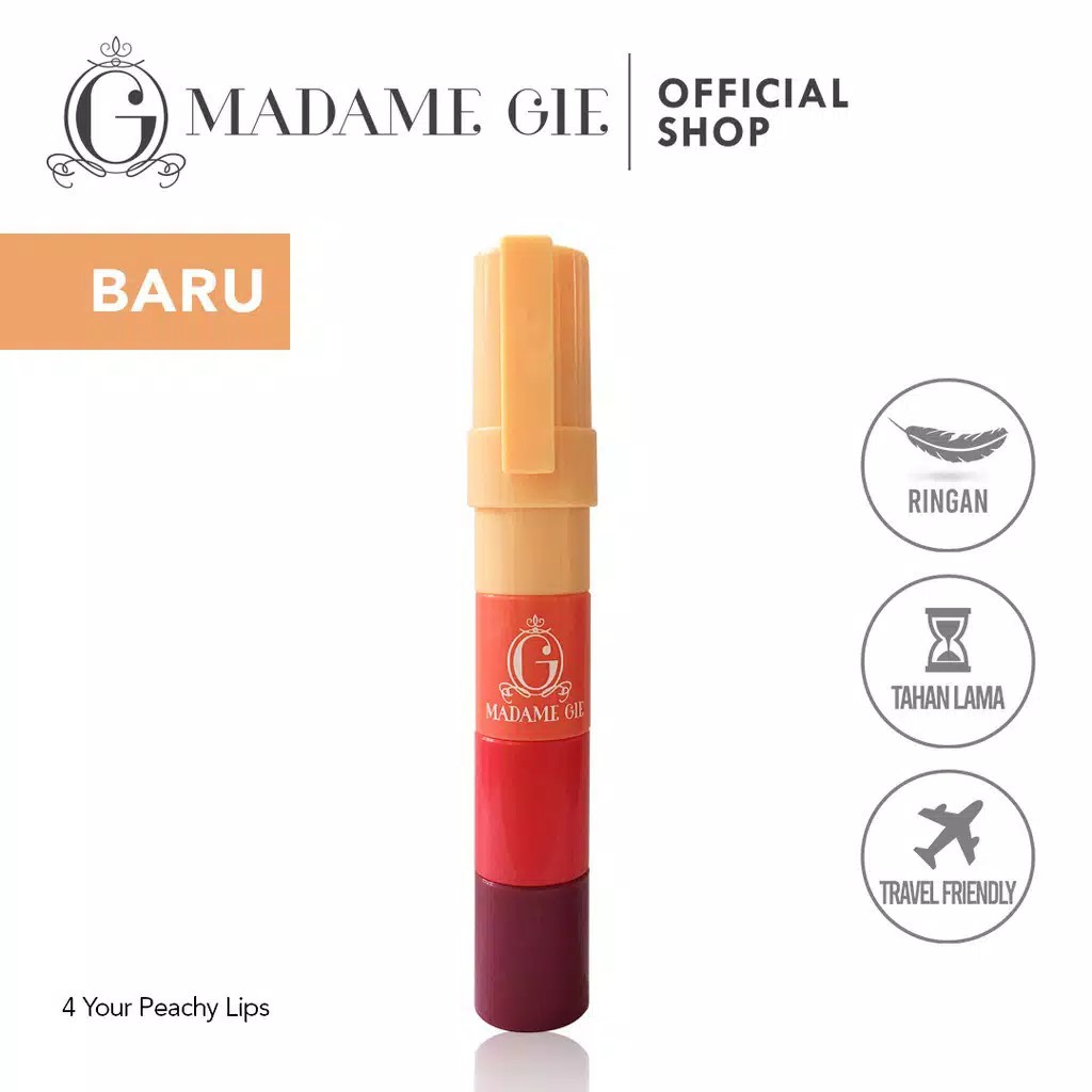 (hàng Mới Về) Son Môi Madame Gie Thiết Kế Vỏ Son Độc Đáo | BigBuy360 - bigbuy360.vn