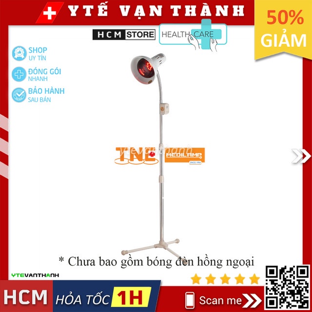✅ Đèn Gù Thành Nhân TNE (1m - 1m7) | Đèn Hồng Ngoại Chân Cao, Sưởi Ấm -VT0383