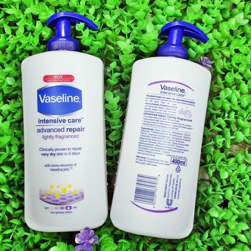 Dưỡng thể VASELINE HEALTHY EVEN TONE 400ml