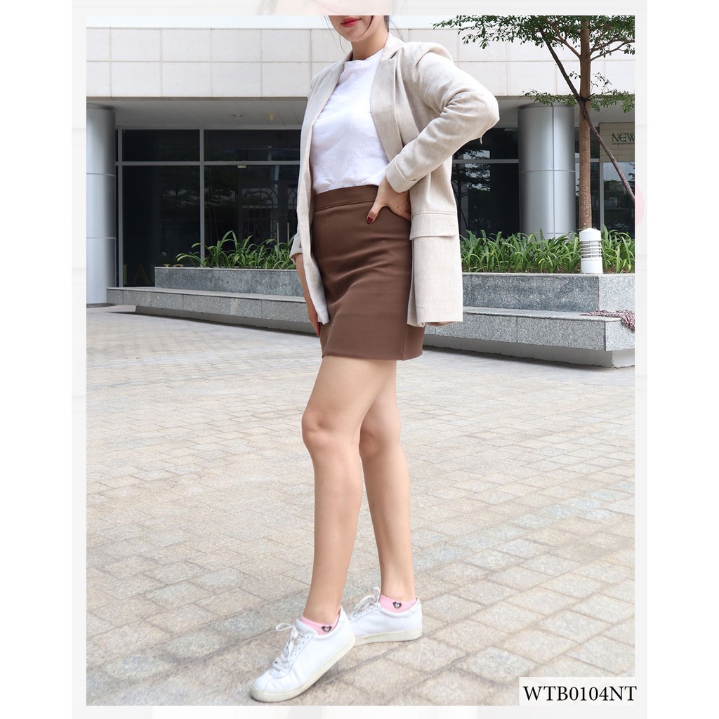 Áo Blazer Nữ 2 Lớp Dáng Suông - Linen Be 0104NT - Thời Trang Nữ Tim & Ann | BigBuy360 - bigbuy360.vn