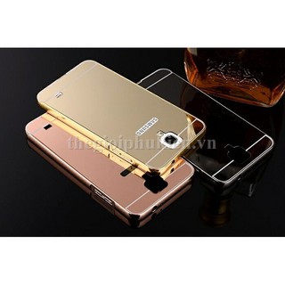 [Free ship] Ốp lưng gương viền kim loại cho Samsung Galaxy Note 3 Neo, N7505.