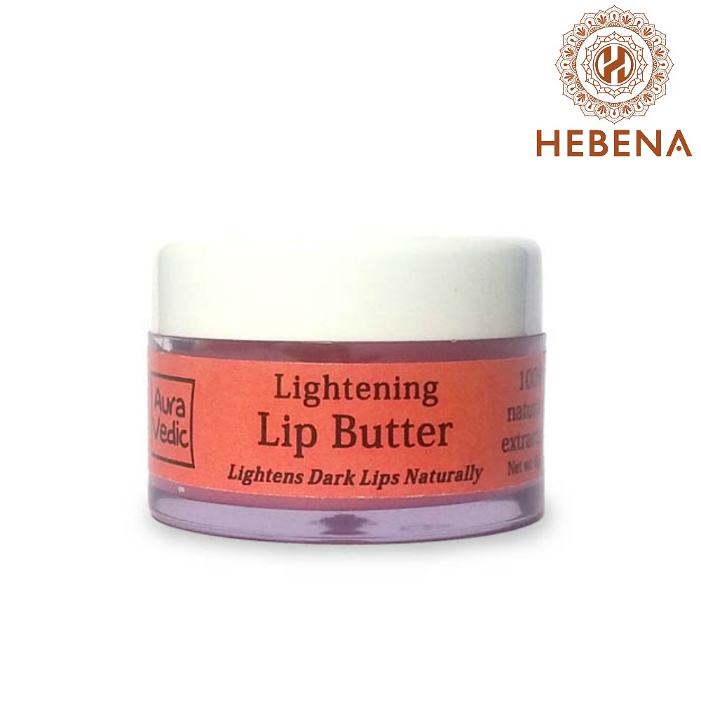 Son dưỡng hồng môi - Auravedic Lightening Lip Butter - hebenastore