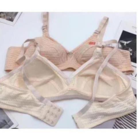 (A788) Aó ngực mỏng không gọng không mút thông hơi Thái Lan mặc ở nhà big size lớn bản to chất dệp cho người béo mập bầu | BigBuy360 - bigbuy360.vn