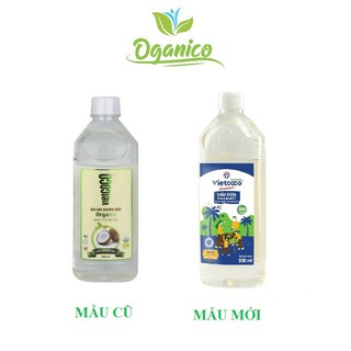 Mã GROXUAN1 giảm 8% đơn 150K Dầu dừa Vietcoco Organic tinh khiết nguyên