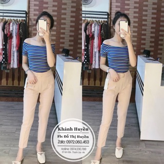 Quần baggy đai vuông siêu hot