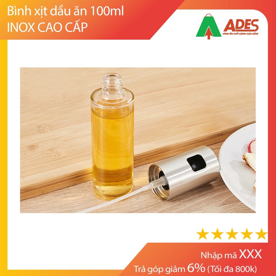 Bình xịt dầu Chính hãng - Giá rẻ - Mới 100% - Thiết kế chắc chắn