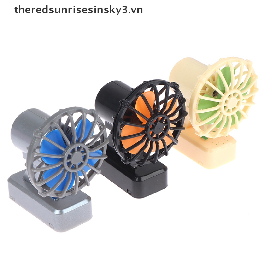 Quạt Điện Mini Để Bàn Xoay Được 1: 12 Trang Trí Nhà Búp Bê