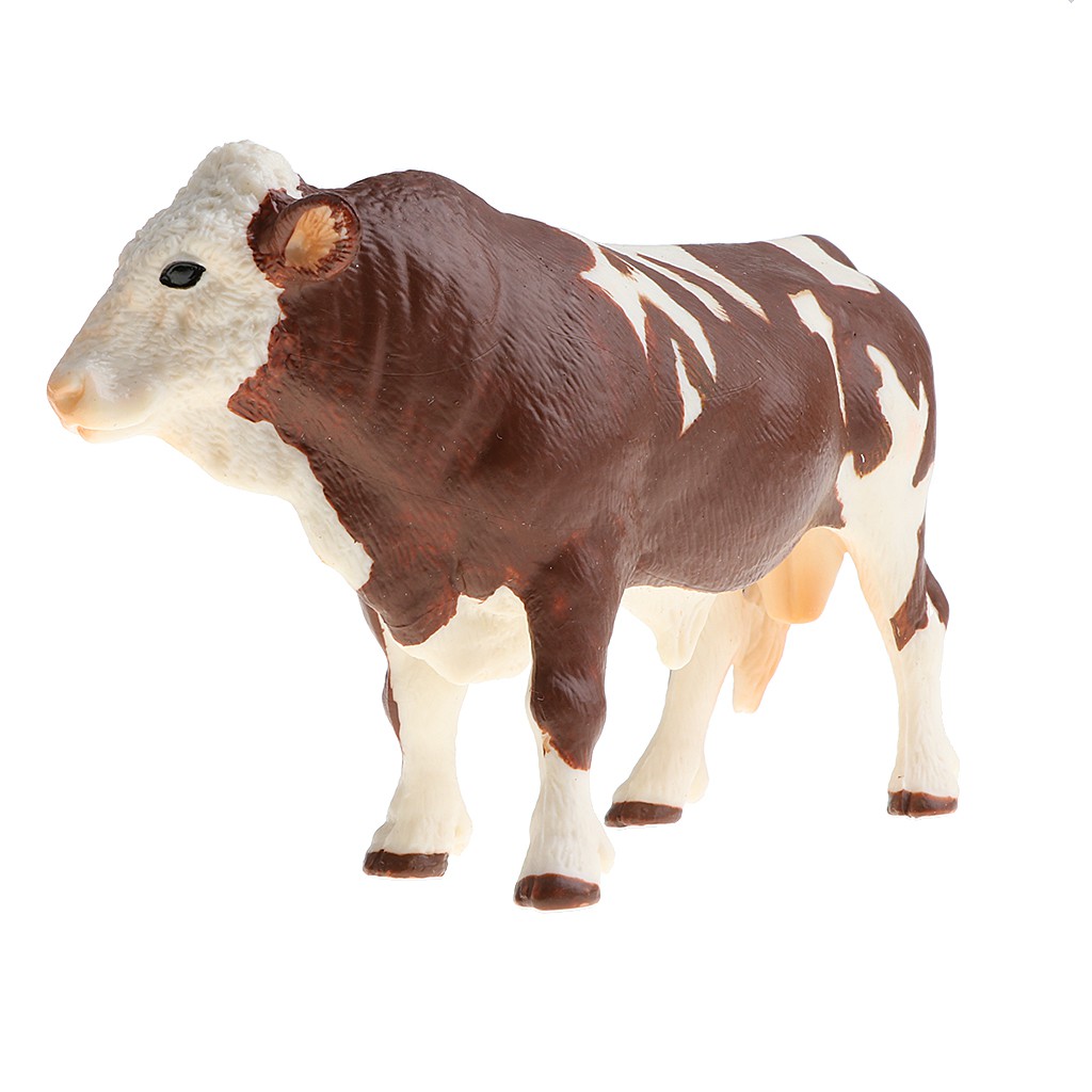 Mô hình bò vàng chất liệu PVC thân thiện với môi trường chân thật sinh động