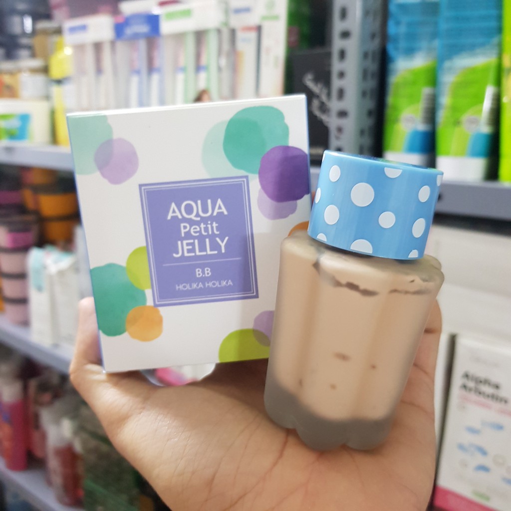 Kem nền Holika Aqua Petit Jelly BB Cream dạng thạch che phủ hoàn hảo 40ml #authenticluxurystore | BigBuy360 - bigbuy360.vn