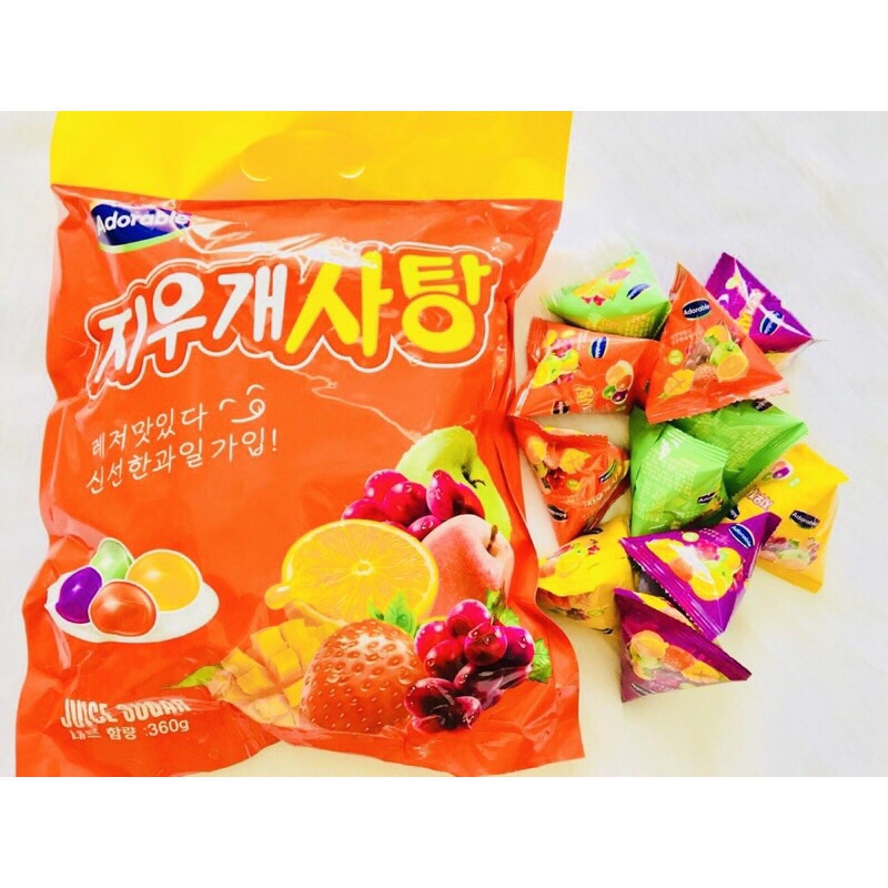 Kẹo dẻo trái cây 1 gói ú