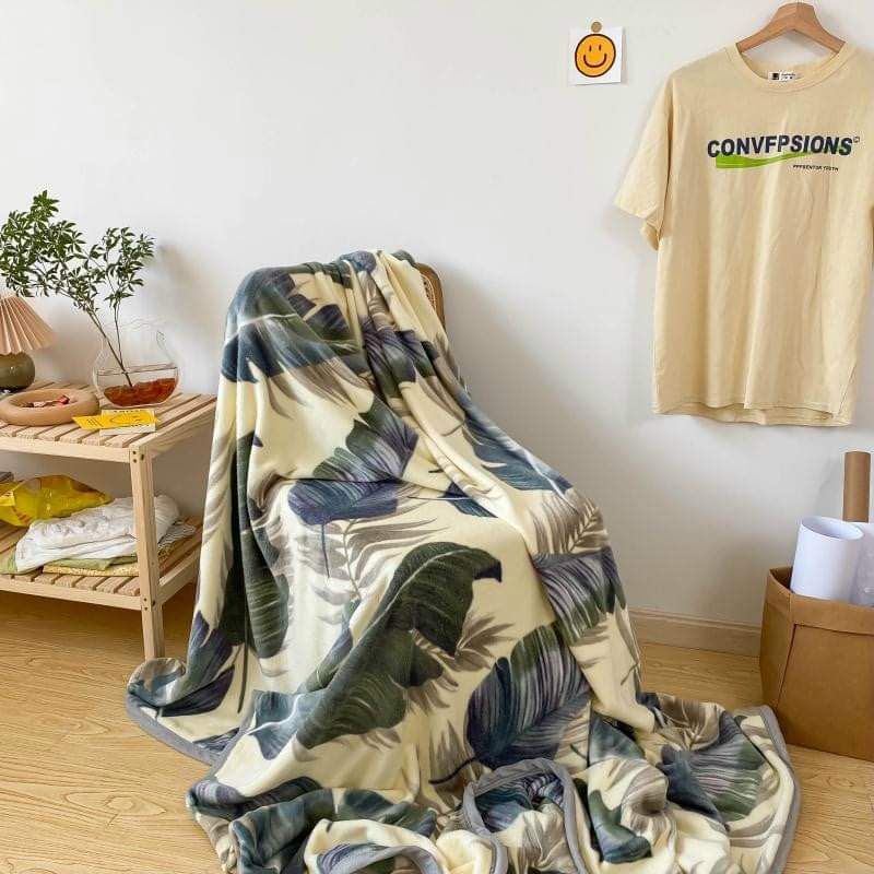 Chăn lông tuyết sữa hàn quốc 2mx2m3 bản 2022