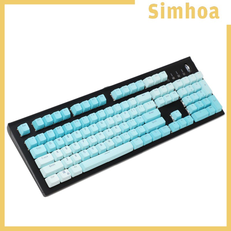 [SIMHOA] 104 Keys Mechanical Switch Keyboard Keycaps PBT Keycaps