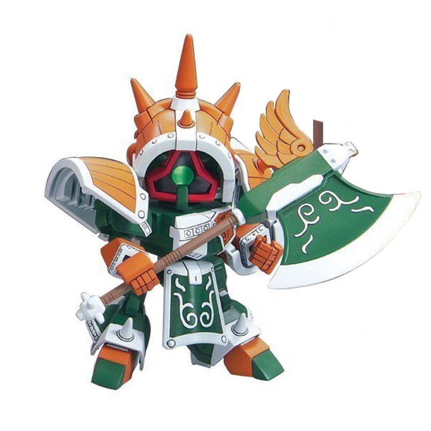 Bộ 02 đồ chơi lắp ráp SD/BB Gundam A003 Điển Vy bản 2020 tặng kèm quả trứng Gundam nhựa Resin - Gundam Tam Quốc New4all