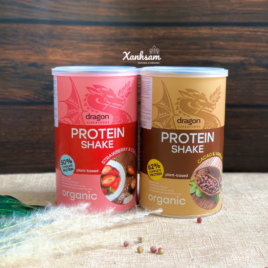 Bột Protein Thực Vật Lắc Hữu Cơ Dragon Superfoods-Date 4/2024 - XanhSam Organic
