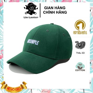 Nón lưỡi trai Mr. Simple xanh VNXK cao cấp full hộp Free size, Nón lưỡi trai xuất khẩu cực ôm lên form cực đẹp.