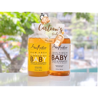 Sữa tắm gội toàn thân Shea Moisture Baby 384ml
