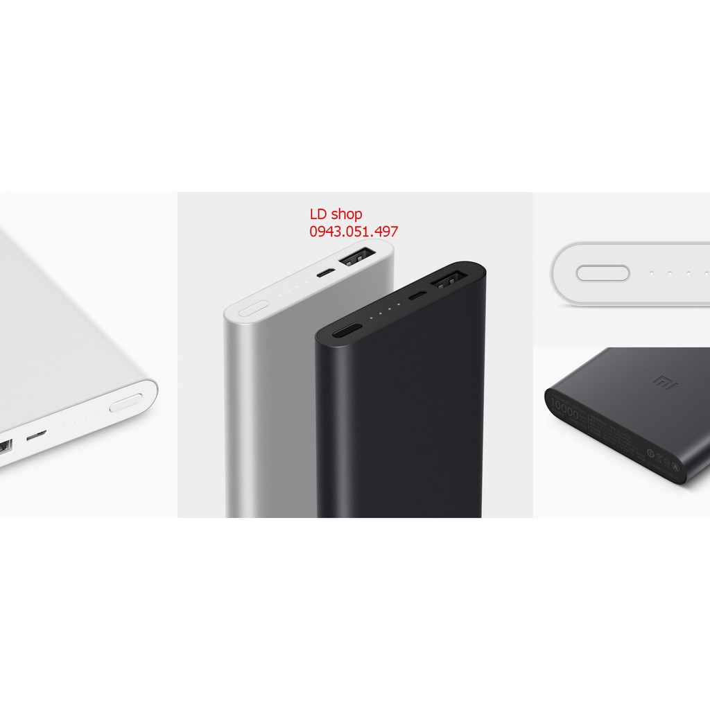 PIN DỰ PHÒNG XIAOMI 10000 mAh gen 2