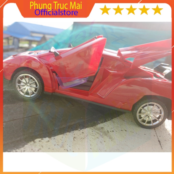 Ô tô điều khiển từ xa cao cấp kiểu dáng thể thao kích thước lớn chạy pin sạc, tặng kèm pin, trò chơi tốc độ hiện đại , Đ