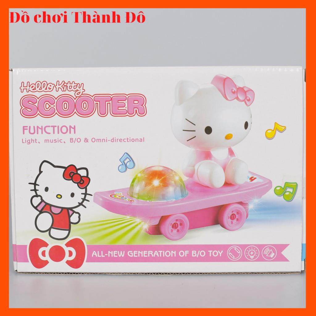 Đồ chơi trẻ em xe trượt Hello Kitty chạy xoay vòng Thành Đô cho bé - W082656