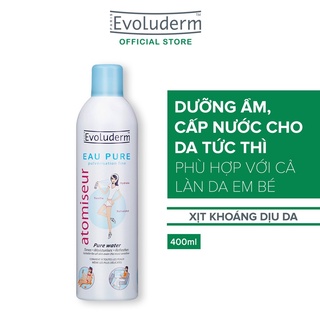 Xịt Khoáng Evoluderm Atomiseur Eau Pure Evoluderm 150ml