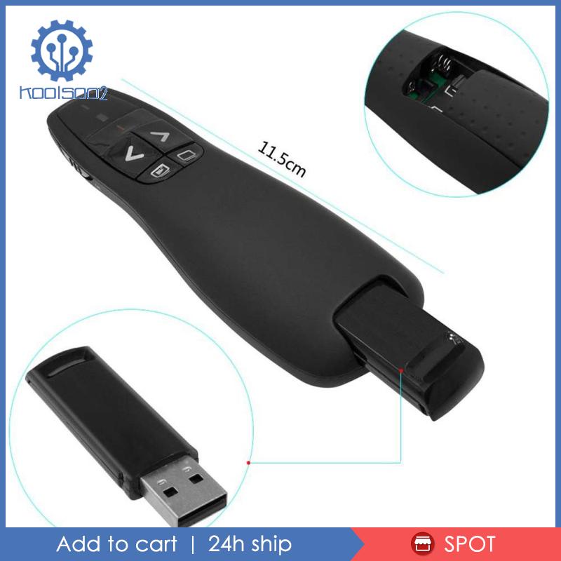 Điều Khiển Máy Chiếu Thuyết Trình Không Dây Cầm Tay Koolsoo2