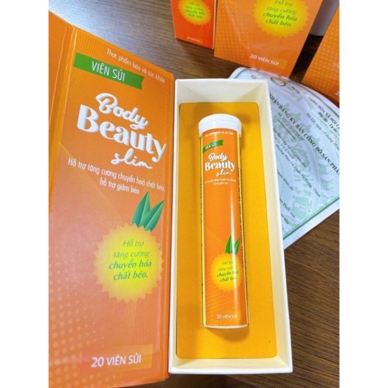 Viên sủi Giảm Cân Body Beauty Slim-Giảm Cân Nhanh-An Toàn Sức Khỏe