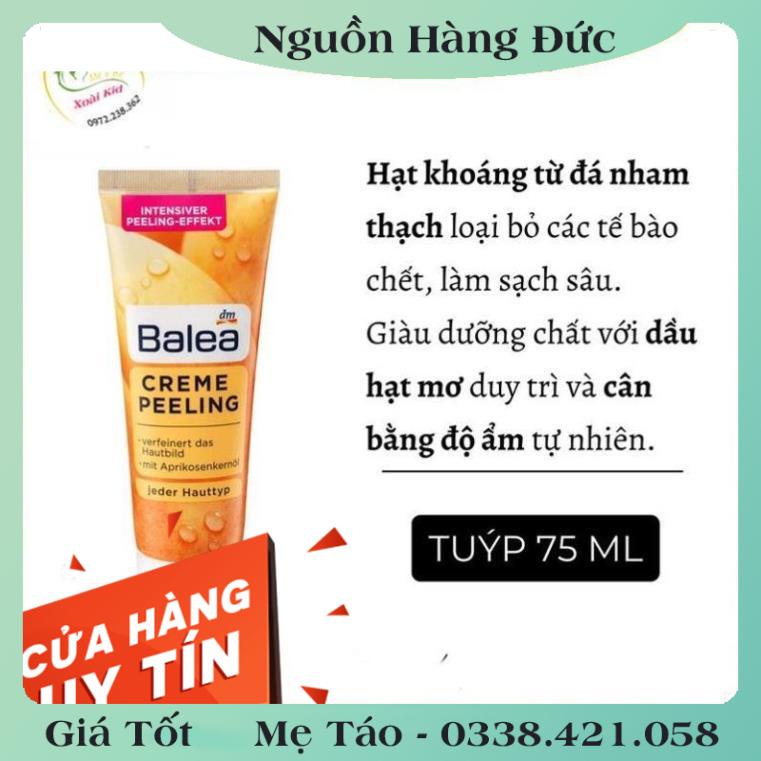 [auth] [Hàng nội địa Đức Đủ Bill]Tẩy da chết mặt Balea 75ml [Hot]