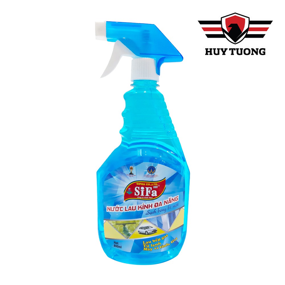 Nước lau kính đa năng Sifa 800ml cao cấp - Huy Tưởng