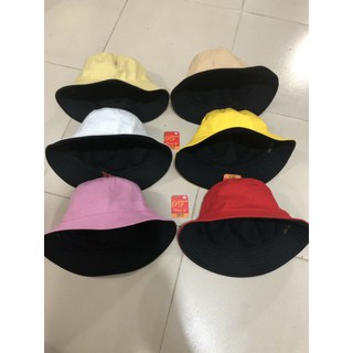 [GIẢM GIÁ] NÓN BUCKET TRƠN _ 2 MẶT