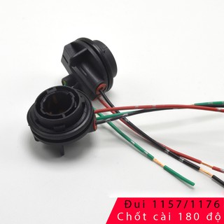 Bộ 2 đuôi đèn stop 1157 cho bóng đèn ô tô / xe máy