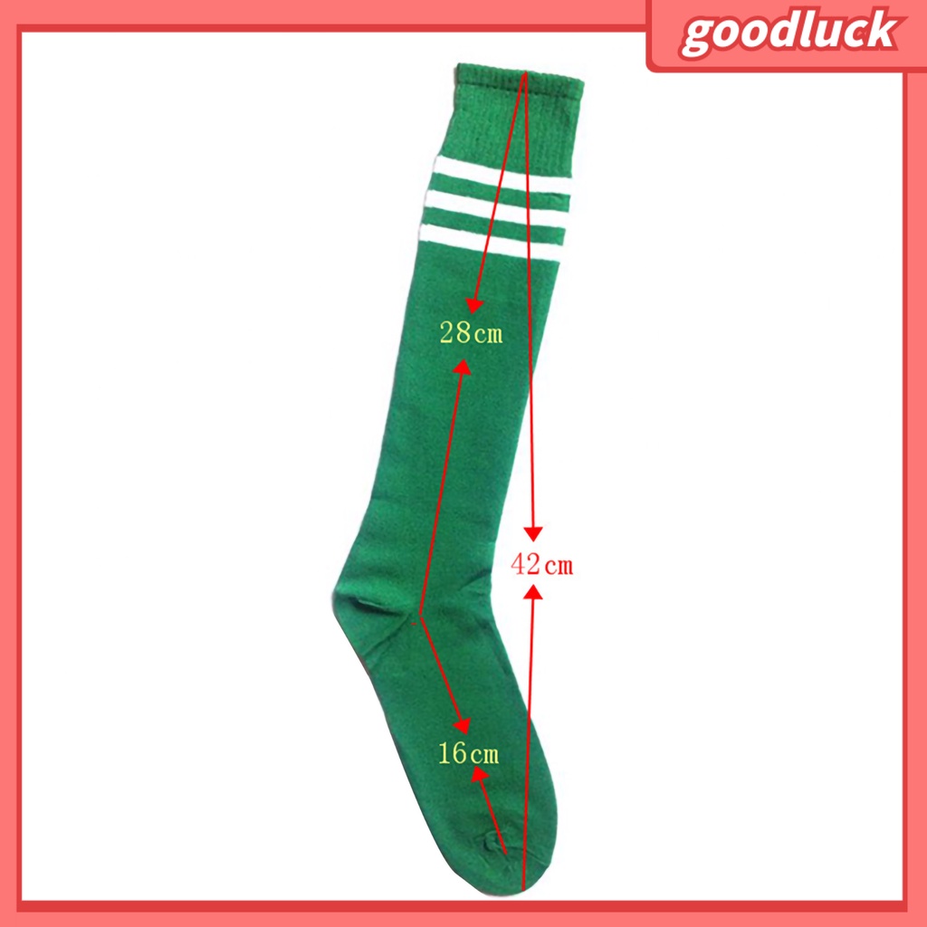 Tất thể thao cổ cao kẻ sọc cho nam nữ