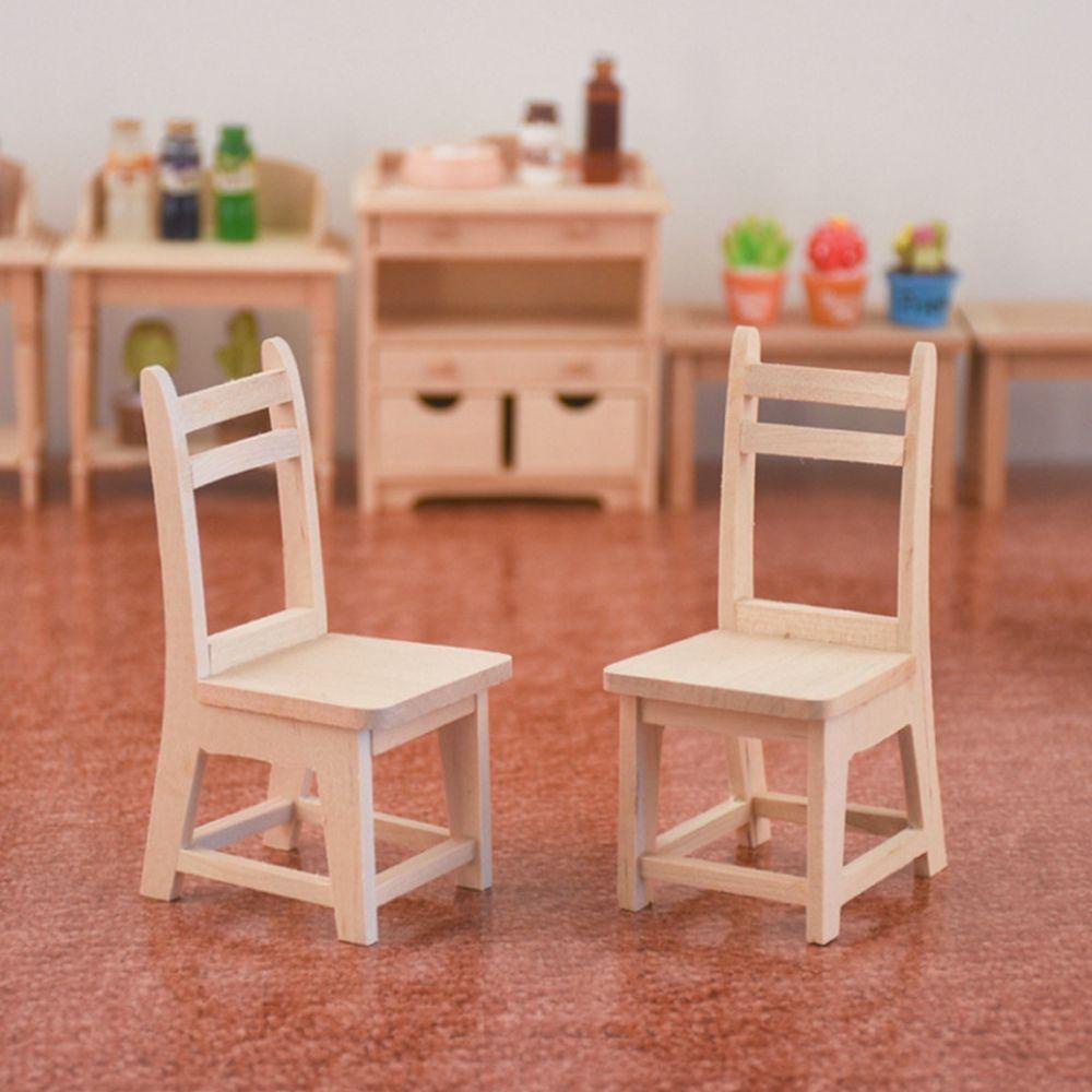 Mô Hình Ghế Nội Thất DIY Trang Trí Nhà Búp Bê