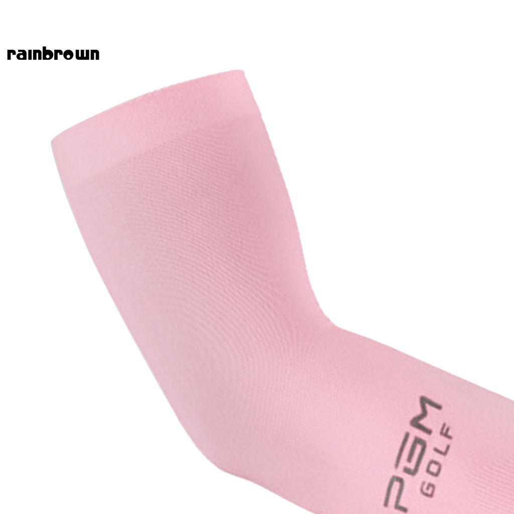 Găng cánh tay chơi golf bằng lụa lạnh đa năng