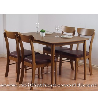 Bộ bàn ăn 4 ghế Chonoithat HW319