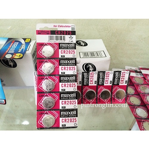Pin maxel cr2016,cr2025,cr2032