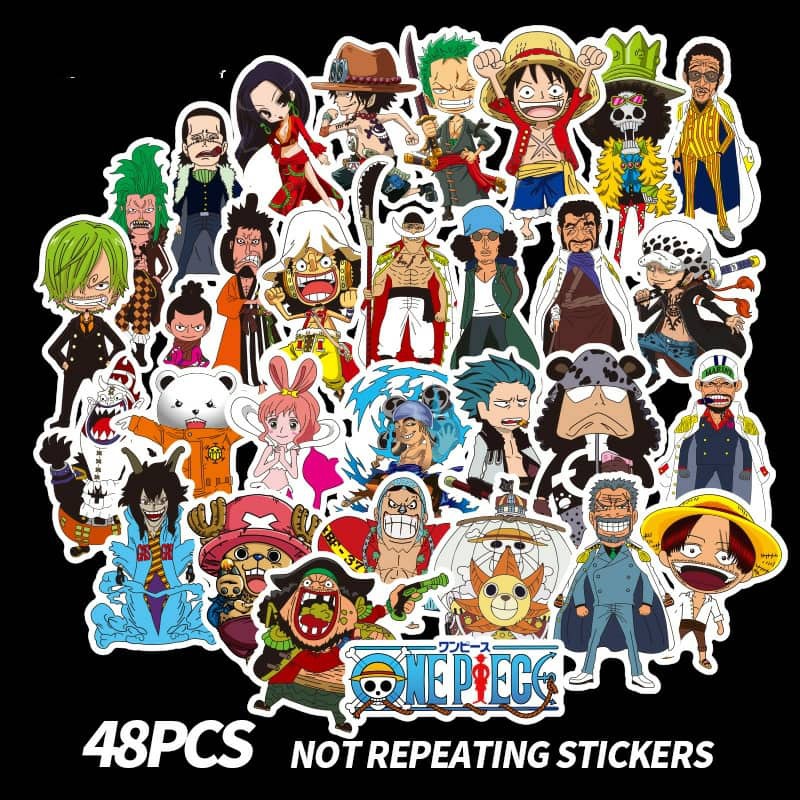 Sticker ( ảnh dán) anime One piece