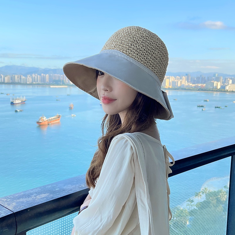 Nón Cói Rộng Vành Che Nắng Chống Tia Uv Thời Trang Đi Biển Mùa Hè 2022 Cho Nữ